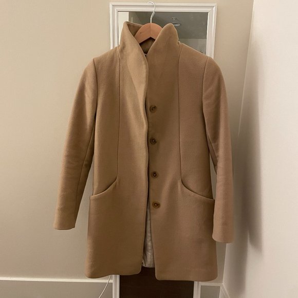 Aritzia Jackets & Blazers - Aritzia Wilfred Wool Cocoon Coat XXS